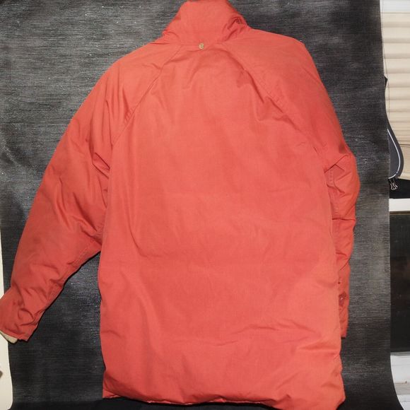 Vintage Trailwise Berkeley CA Mens Puffer Down Jacket Size Medium Rust-Orange - Picture 3 of 13